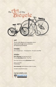 art of the bicycle poster 2012