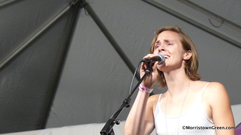 Hannah Grajko of Grayak at the Falcon Ridge Folk Festival, August 2016.  Photo by Kevin Coughlin