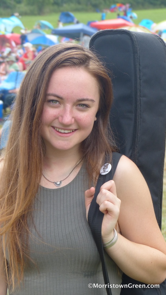 Annika Bennett at the 2016 Falcon Ridge Folk Festival. Photo by Kevin Coughlin