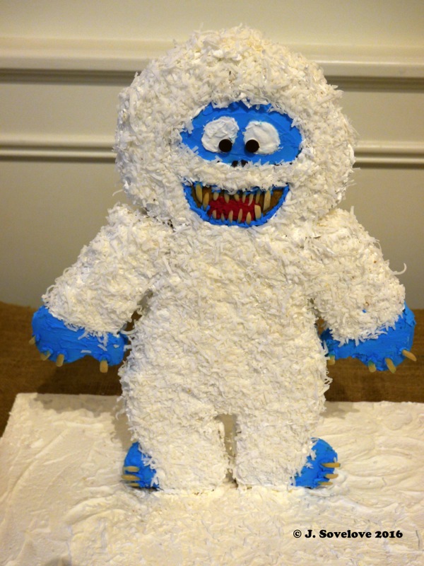 BUMBLES BOUNCE! At the 2016 Gingerbread Wonderland. Photo by Jeff Sovelove