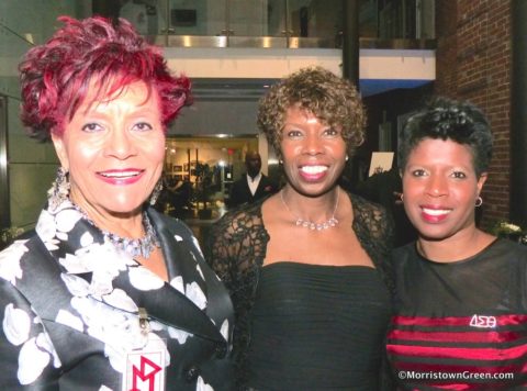Delta Sigma Theta sisters Jacquelyn Chapman, Lucretia Agee and Hope Summerset-Neely at Art in the Atrium silver anniversary gala. Photo by Kevin Coughlin, Jan. 12, 2017.at Art in the Atrium silver anniversary gala. Photo by Kevin Coughlin, Jan. 12, 2017.