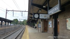 Morristown train station, July 10, 2017. Photo by Kevin Coughlin