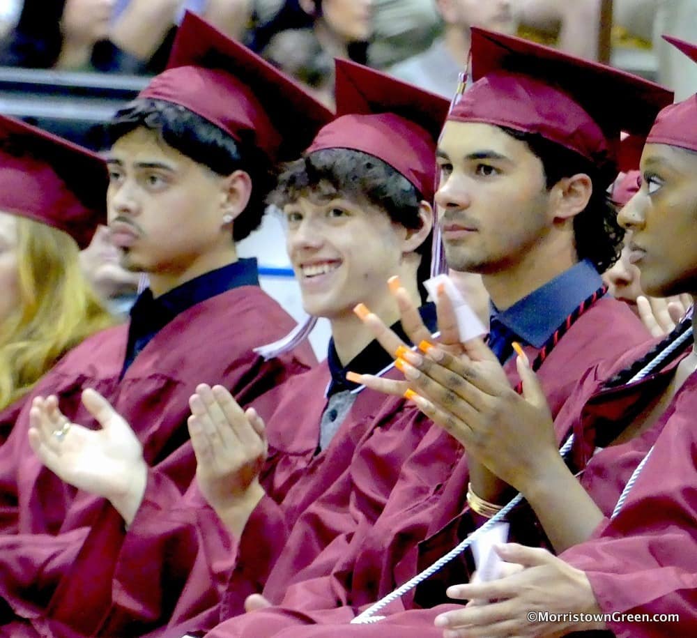 Algebra, puzzles and personal stories punctuate Morristown High's 150th commencement