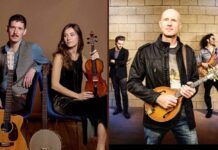 Ryan Shupe and The RubberBand, Rakish promise fiddle fireworks at Troubadour, Aug. 14