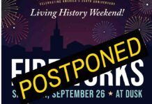 Morristown weekend fireworks POSTPONED by nor’easter concerns, Sept. 26