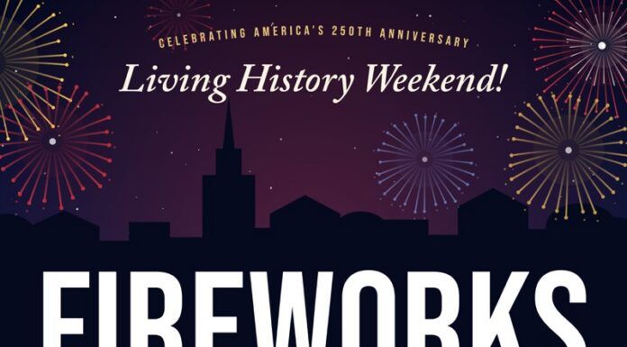 Fireworks, Sept. 26, to light up Morristown during first Living History Weekend