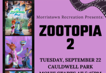 Free outdoor movie in Morristown: ‘Zootopia 2,’ Sept. 22