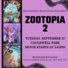 Free outdoor movie in Morristown: ‘Zootopia 2,’ Sept. 22